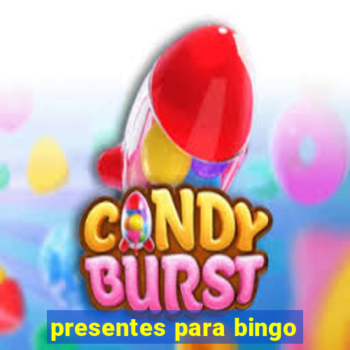 presentes para bingo